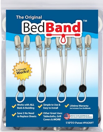 Bed Band Original Bed Sheet Holder Straps (Set of 4)