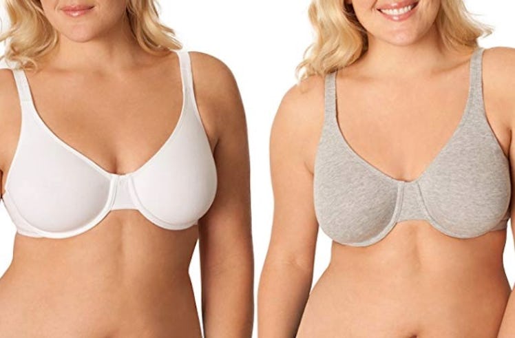 Fruit of the Loom Women's Unlined Underwire Bra (2-Pack)