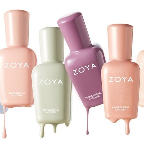 Zoya's new Calm collection features six pastels in dreamy creamy and subtly shimmer shades. 