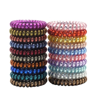 Wbeng Spiral Hair Ties (20-Pack)