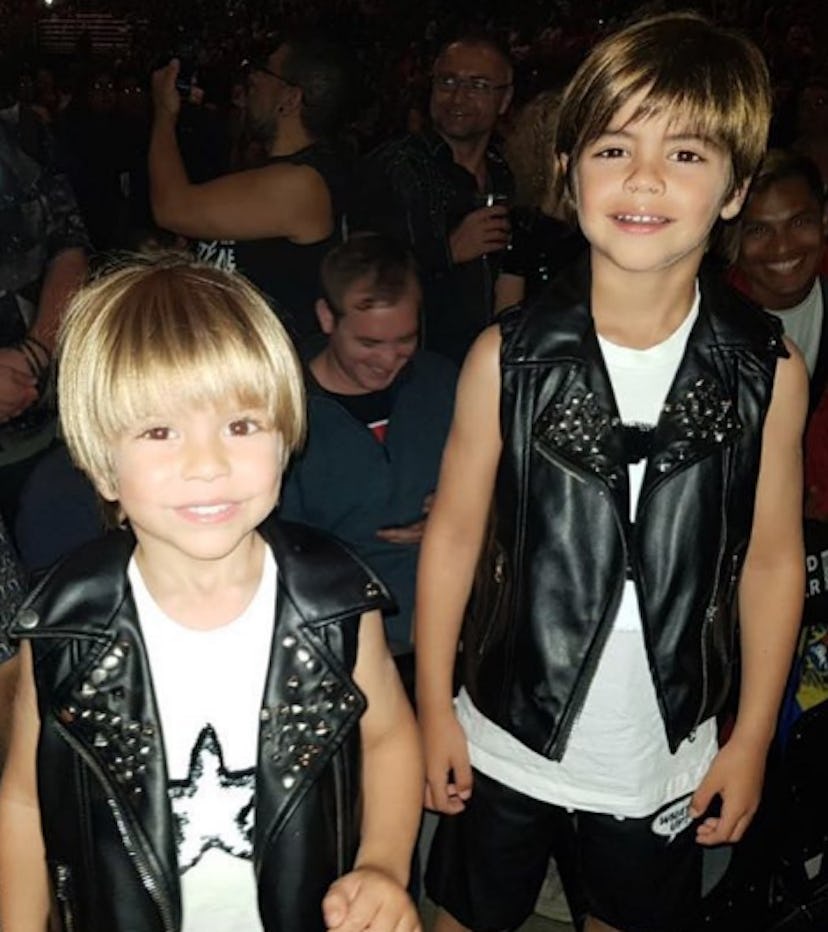 Maybe Shakira's sons will follow in their mom's footsteps.