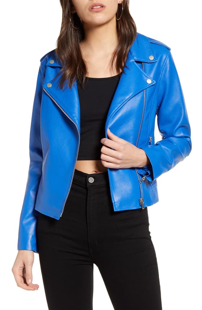 Just Ride Faux Leather Jacket