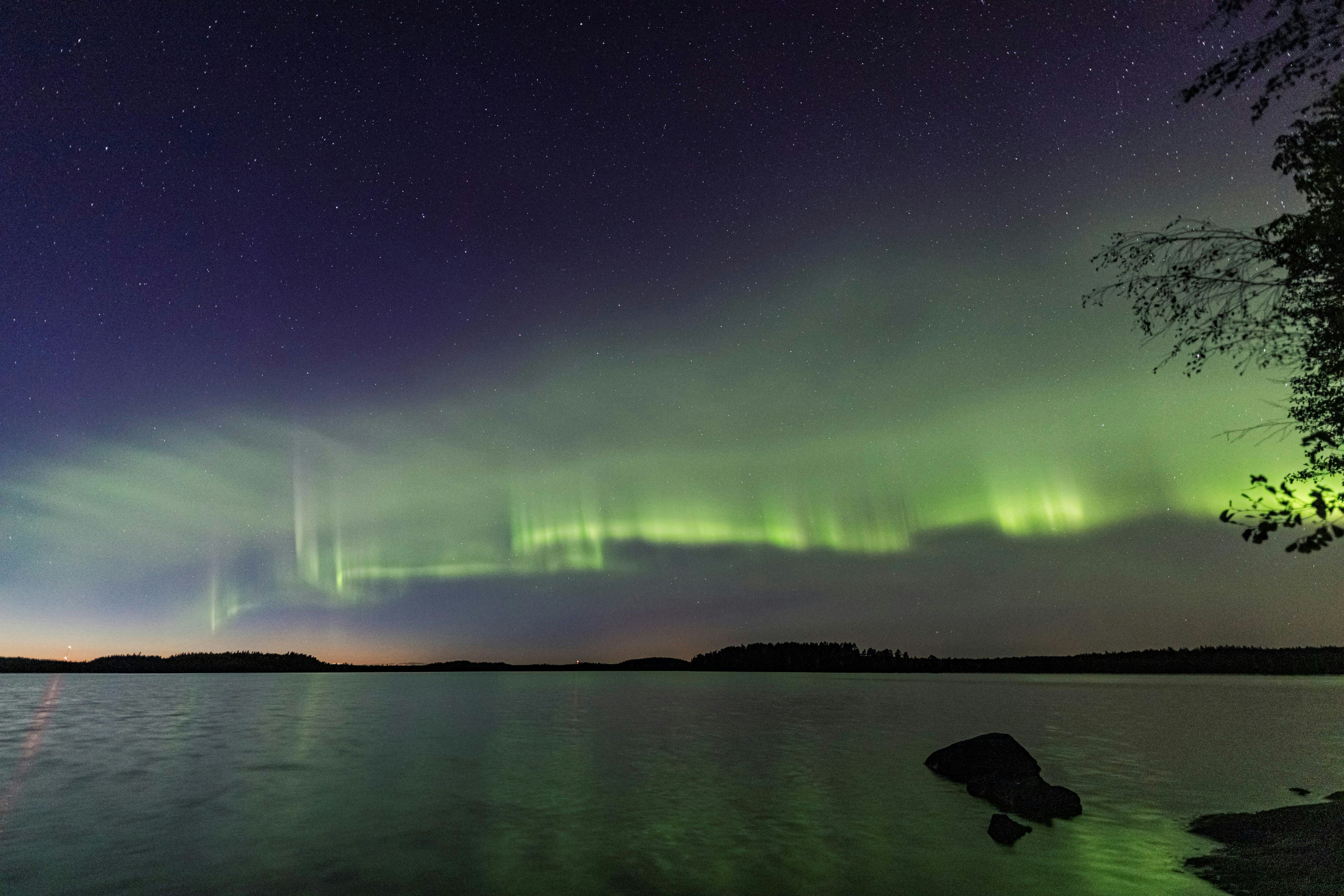 Northern Lights Stunning timelapse video captures newly discovered aurora