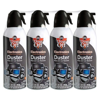 Falcon Dust-Off Electronics Compressed Gas Duster (4-Pack)