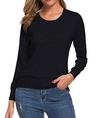SANGTREE Women's Cashmere-Blend Sweater
