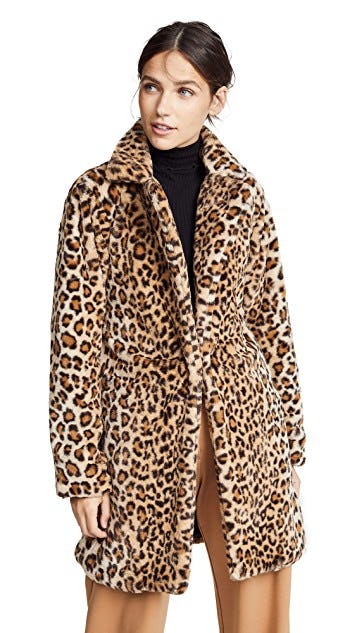 I am gia shop stefani leopard coat