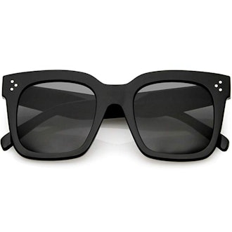 zeroUV Retro Oversized Square Sunglasses