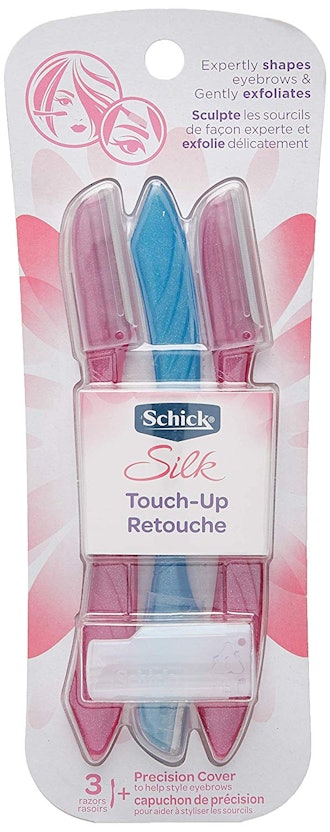 Schick Silk Touch-Up Multipurpose Exfoliating Dermaplaning Tool (3-Pack)