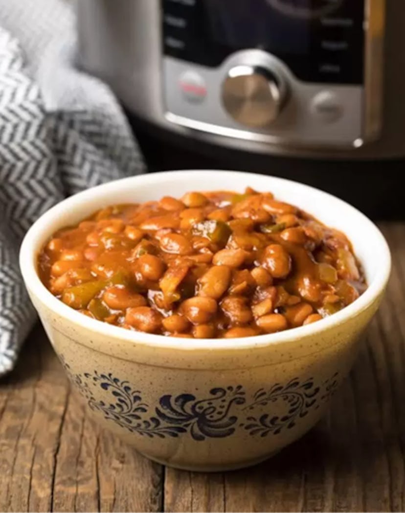 You can whip up these baked beans easily in your Instant Pot for the Super Bowl.