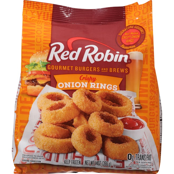 Red Robin onion rings are a Super Bowl snack from Walmart.