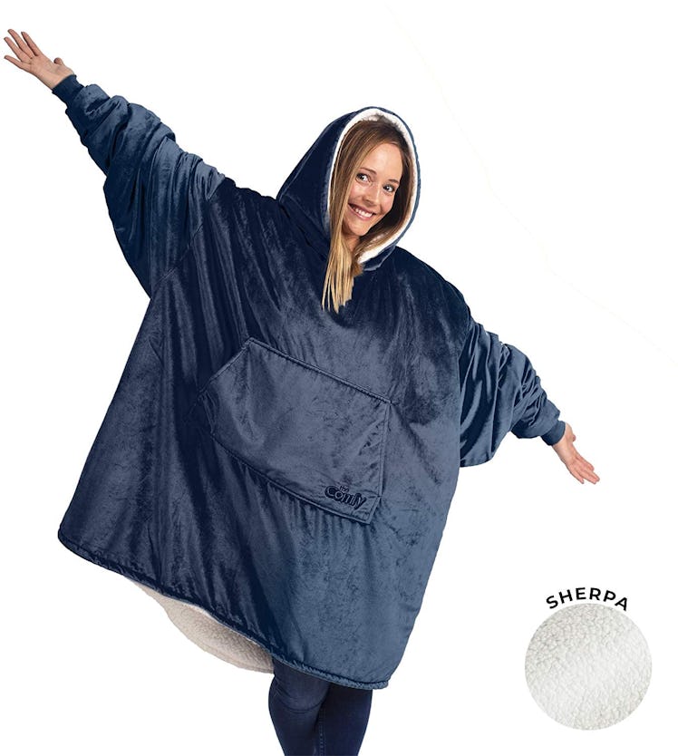 THE COMFY Oversized Wearable Sherpa Blanket