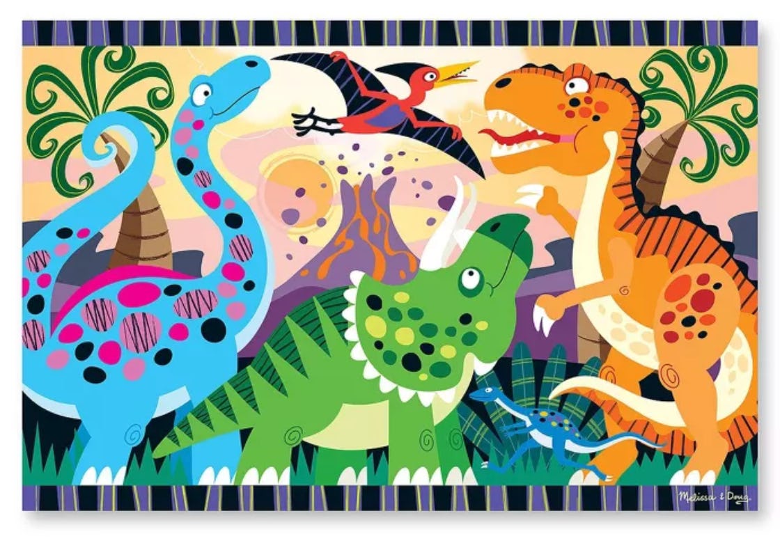 melissa and doug endangered species puzzle