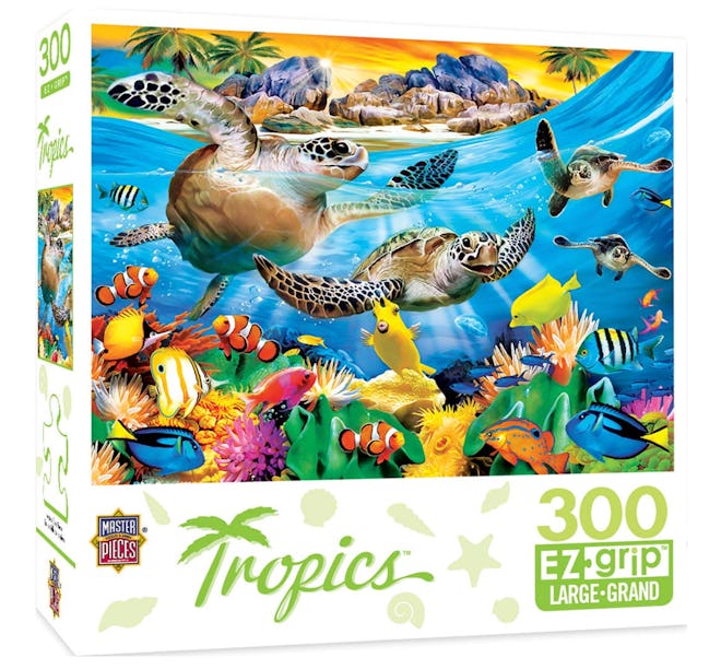 Master Pieces Tropics Breaking Waves 300pc EzGrip Puzzle