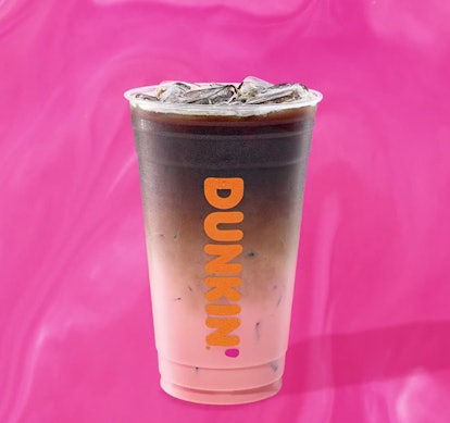 Dunkin's Valentine's Day 2020 line includes pink velvet-themed drinks and donuts.