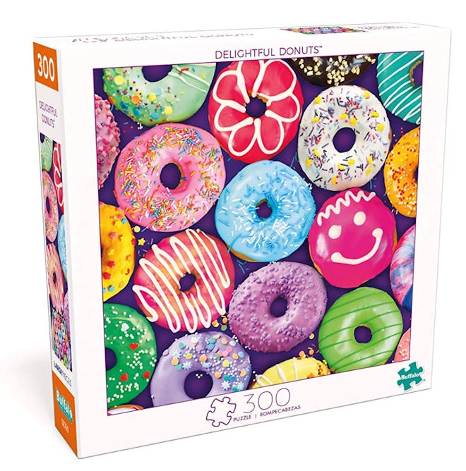 Buffalo Games Delightful Donuts 300 Large Piece Jigsaw Puzzle