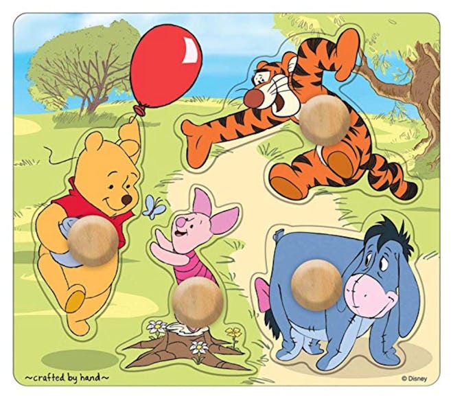 Melissa & Doug Disney Baby Winnie the Pooh and Friends Jumbo Knob Wooden Puzzle