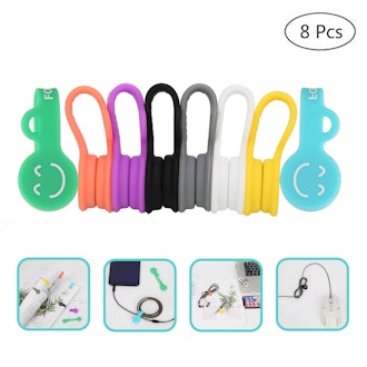 FORETOO Magnetic Cable Clips (8-Pack)