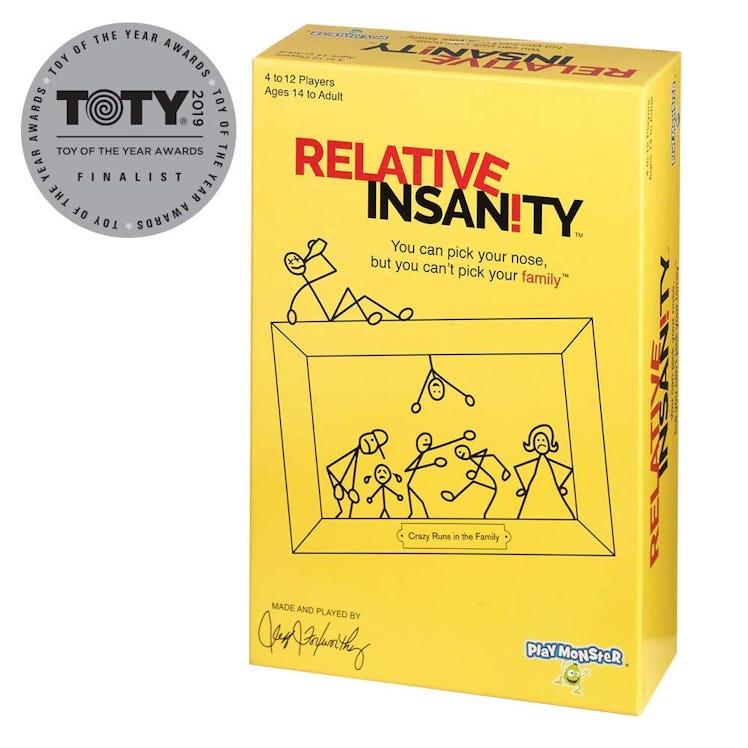 Relative Insanity Party Game About Crazy Relatives
