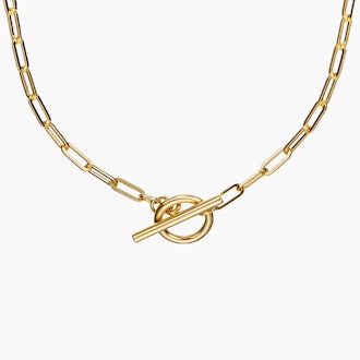 Love Link Necklace Yellow gold vermeil