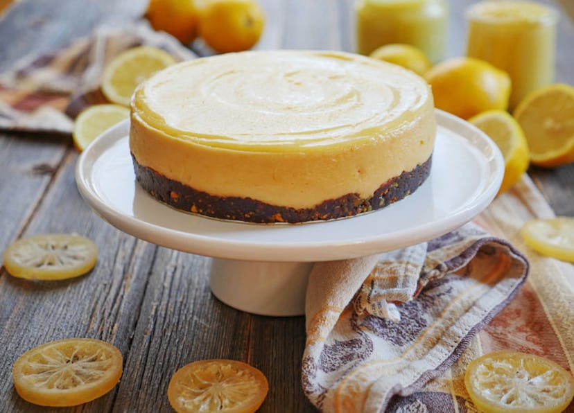 This lemon cheesecake is a perfect Instant Pot dessert for your Super Bowl party.