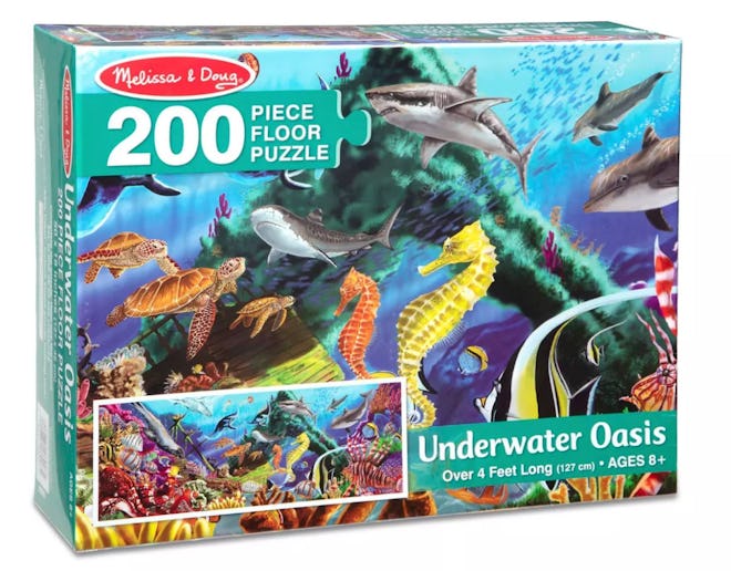 Melissa & Doug Underwater Oasis Jumbo Floor Puzzle