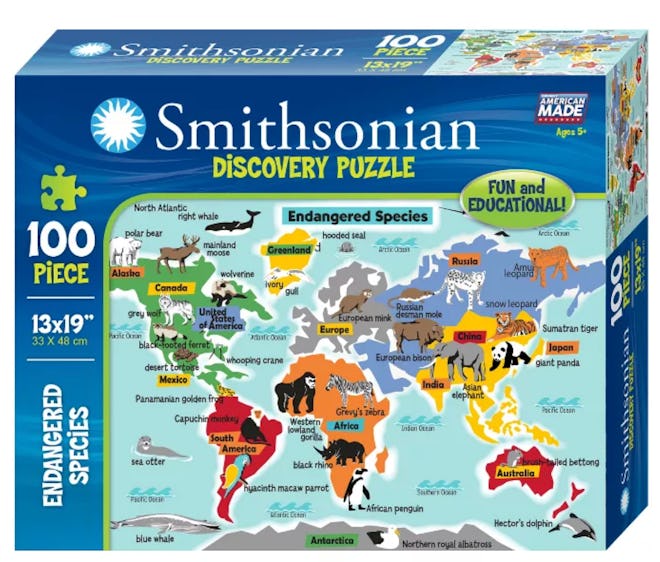 Smithsonian Endangered Species Puzzle
