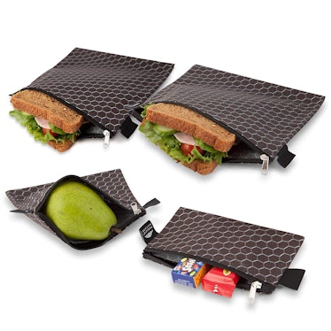 Nordic By Nature Reusable Sandwich Bags (4-Pack) 
