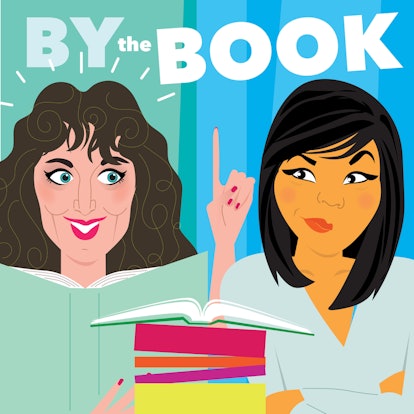 The cover of 'By The Book' podcast with Kristen Meinzer and Jolenta Greenberg 