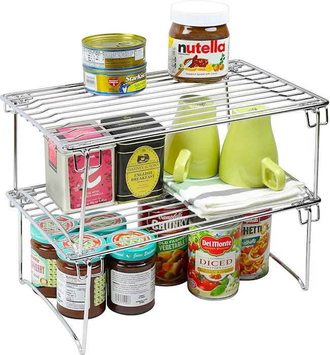 Stackable Kitchen Cabinet Organizer