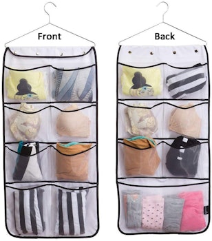 MISSLO Double Sided Hanging Closet Organizer