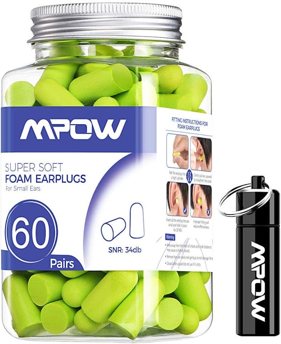 Mpow Soft Earplugs (60 Pairs)