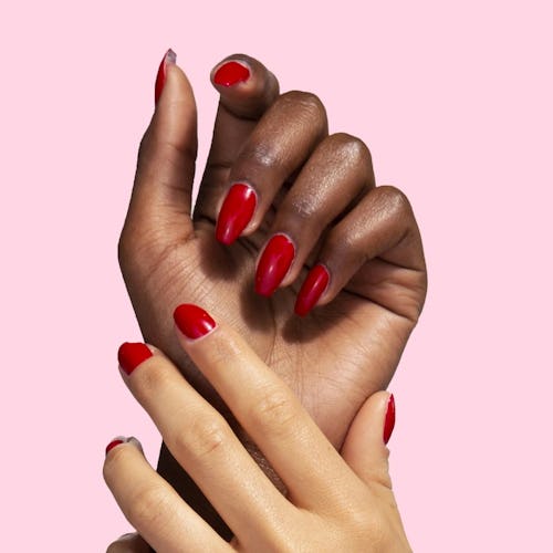 Lights Lacquer's new Serendipity nail polish is the perfect red for Valentine's Day.