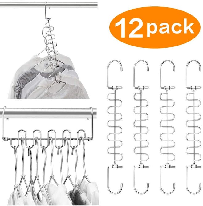 Meetu Space-Saving Hangers (12-Pack)