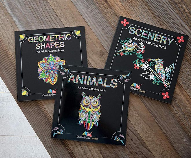 Creatively Calm Studios Adult Coloring Books (3-Pack)