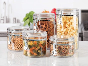 Oggi Acrylic Canister Set (5 Pieces)