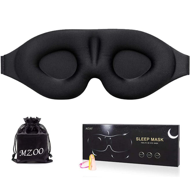 MZoo 3D Contoured Cup Sleeping Mask 