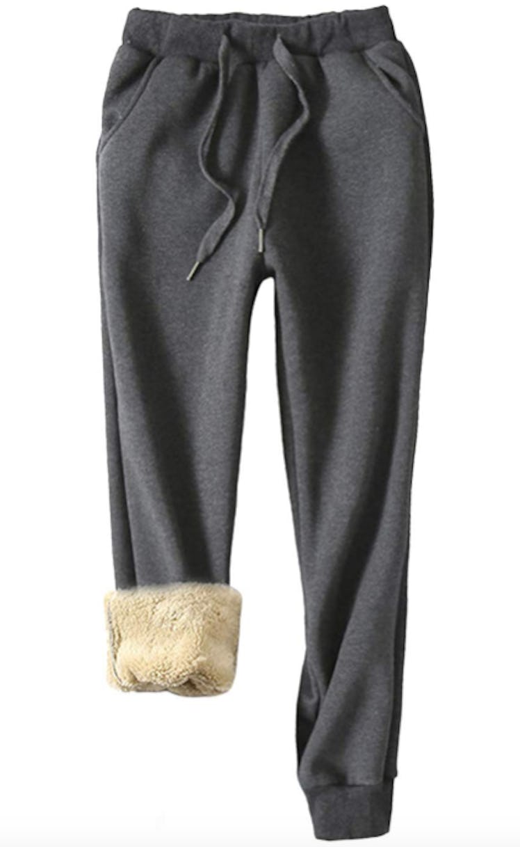 Yeokou Sherpa Lined Sweatpants