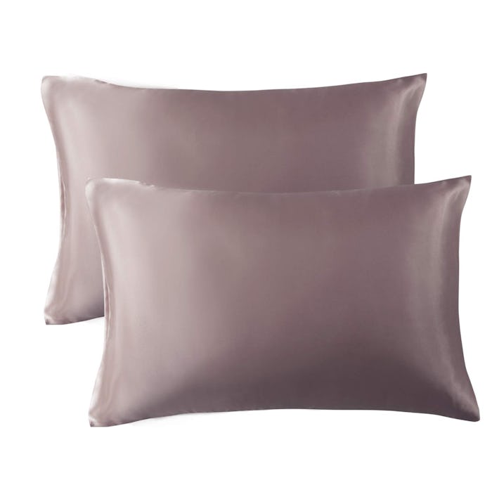 Bedsure Satin Pillowcase for Hair and Skin (2-Pack)