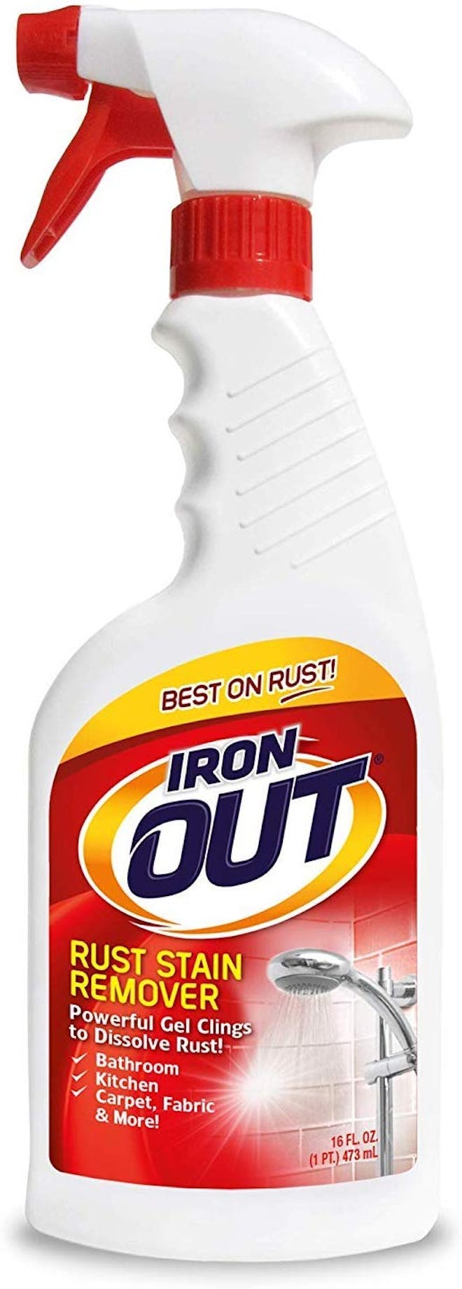 Iron OUT Rust Stain Remover Spray Gel (16 Ounces)