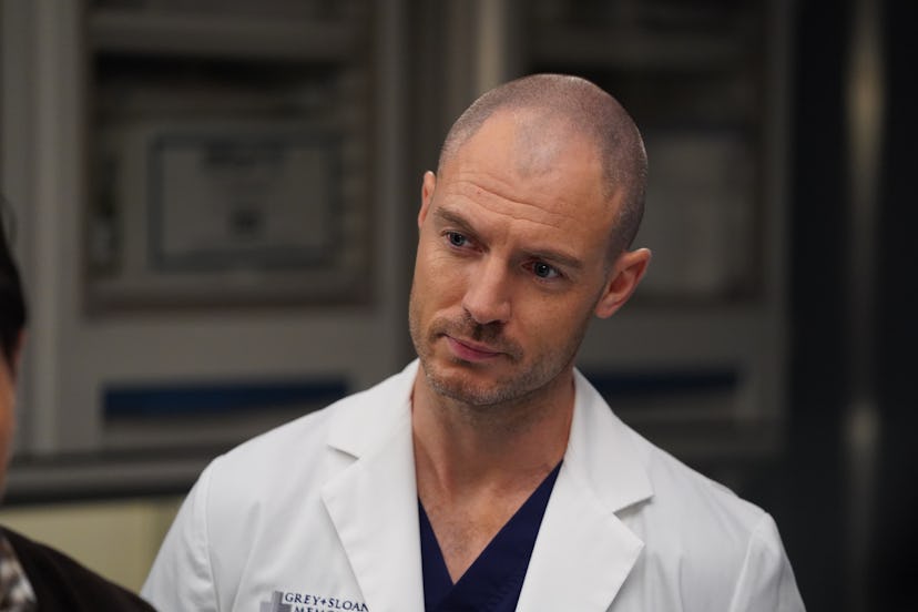 Actor Richard Flood plays "McWidow" Dr. Cormac Hayes on 'Grey's Anatomy.'