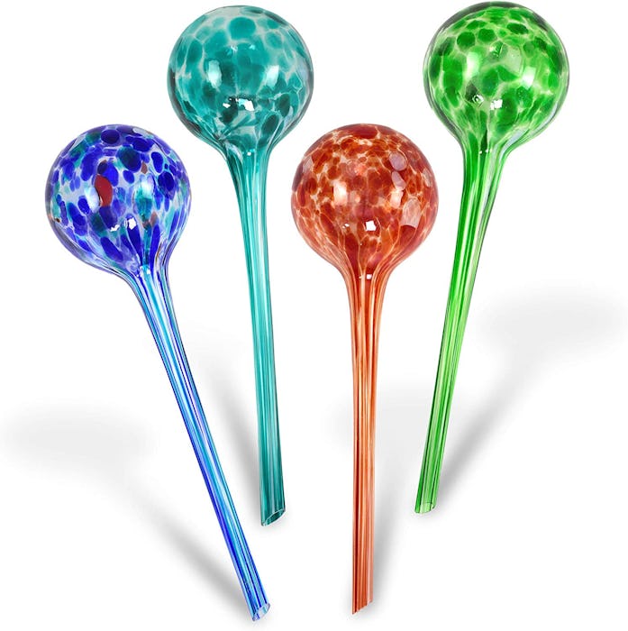 Blazin' Bison Indoor Plant Watering Globes (4 Pack)