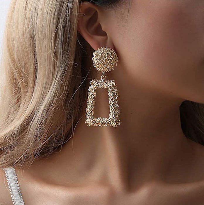 ATIMIGO Statement Drop Earrings