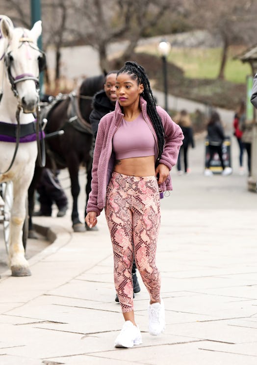 Keke Palmer's Old Navy workout outfit is so affordable. 