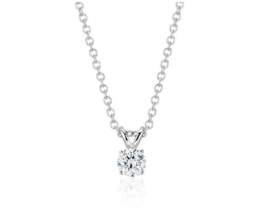 Diamond Solitaire Pendant