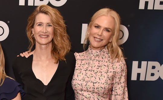 Laura Dern and Nicole Kidman are seen prior to the "Big Little Lies" panel of the HBO portion of the...