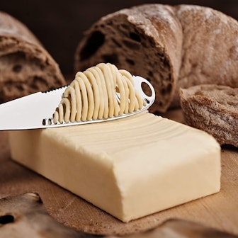 Stainless Steel Butter Knife - Multi-function with Serrated Edge
