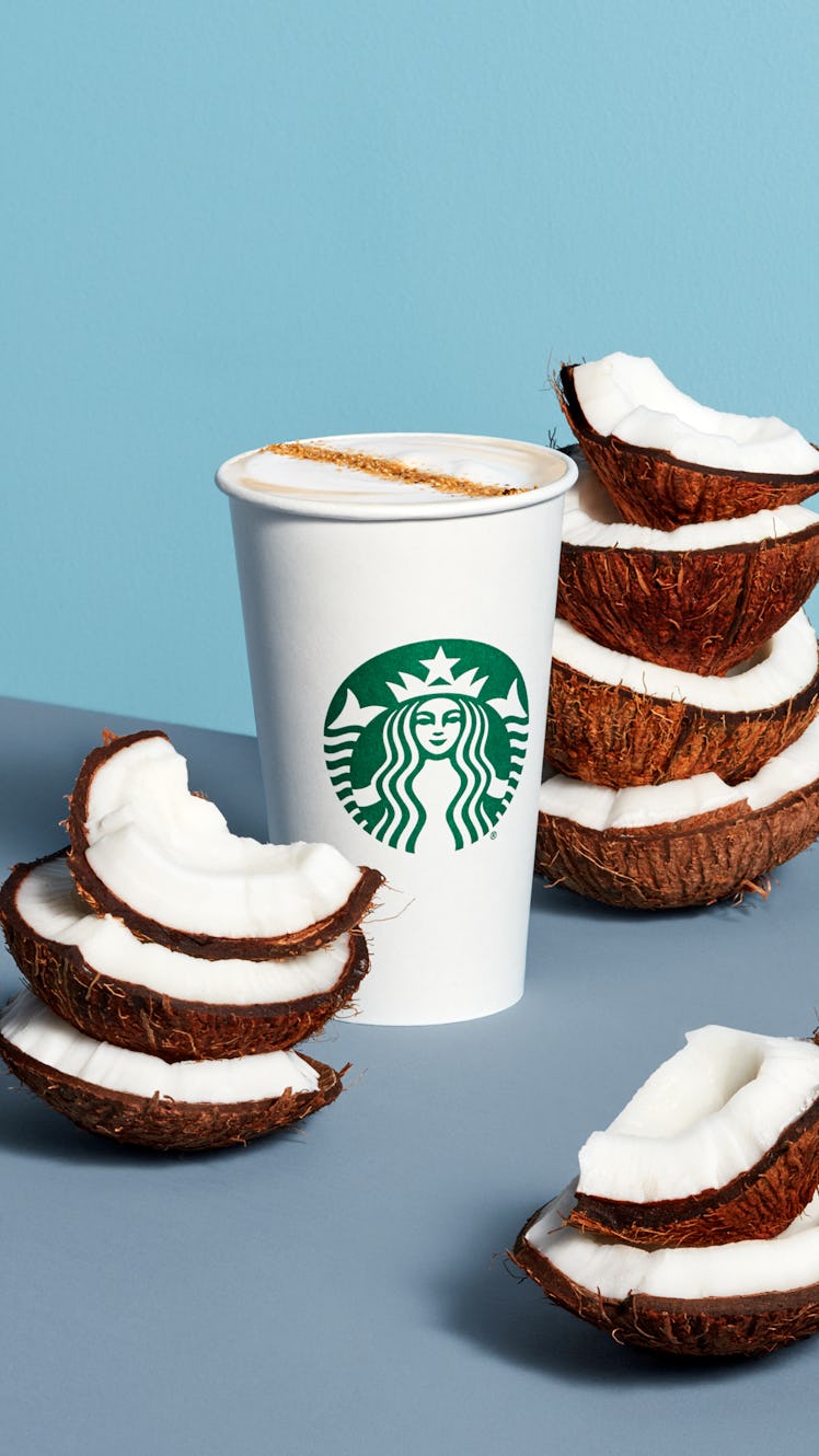 The caffeine in Starbucks' new Coconutmilk Latte will energize you