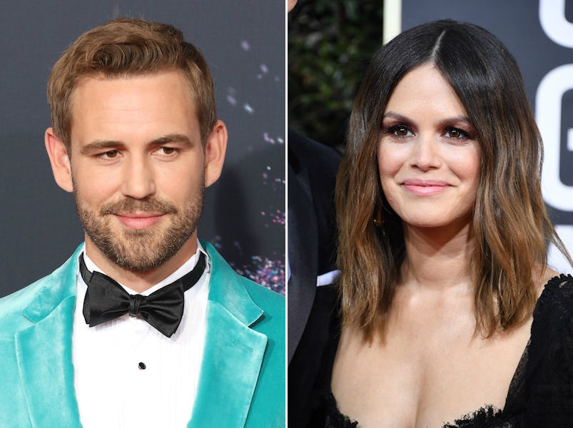 Nick Viall’s Reaction To Rachel Bilson & Bill Hader At The Golden