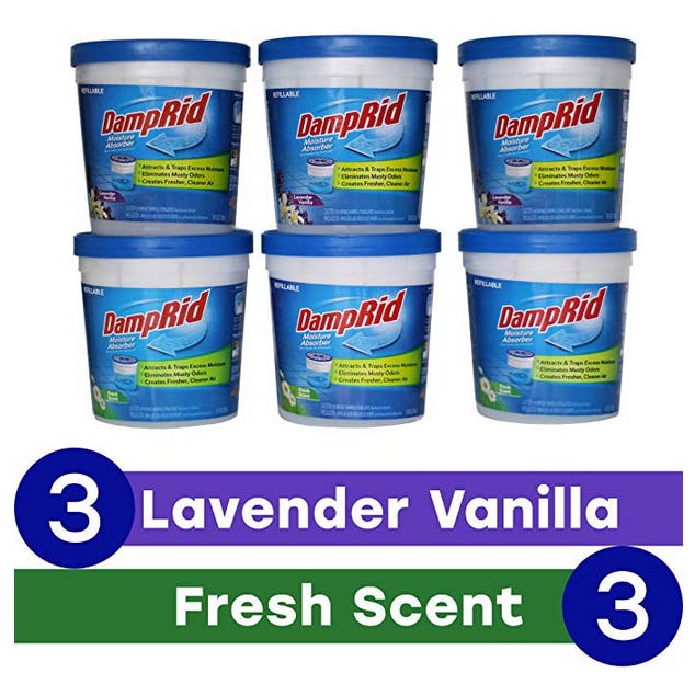 DampRid Moisture Absorber (6-pack)