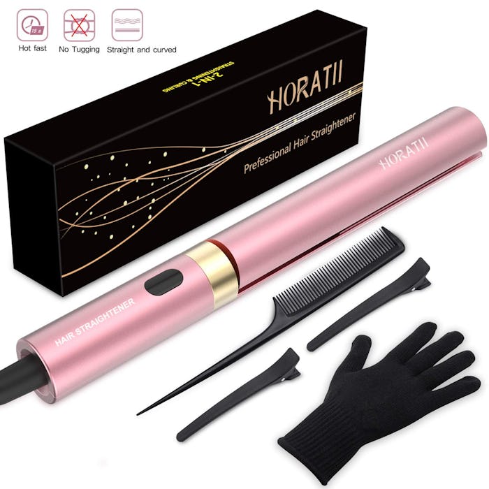 Horatii 2-in-1 Hair Straightener and Curling Iron